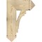 Ekena Millwork Merced Arts & Crafts Rough Sawn Bracket, Douglas Fir, 6"W x 18"D x 26"H BKT06X18X26MRC03RDF - alternate 4